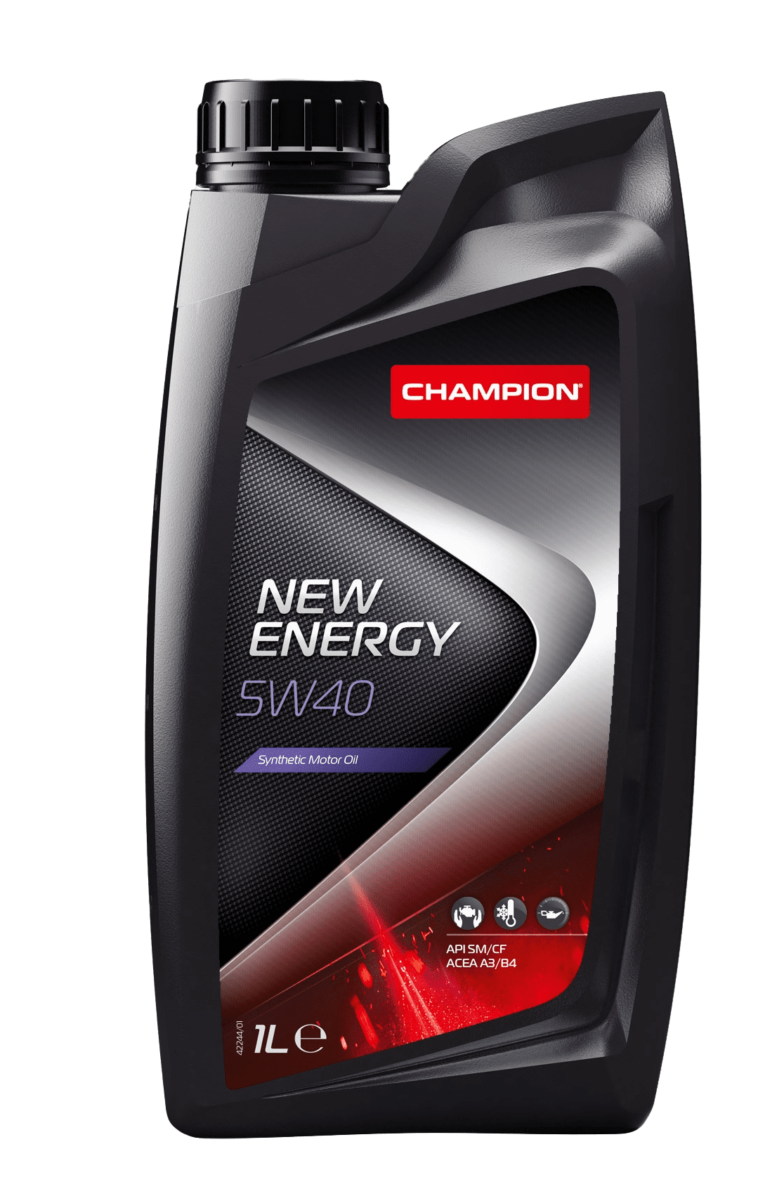 Моторное масло Champion New Energy 5W40 PI C3, 1л (CHAMPION: 8203114)